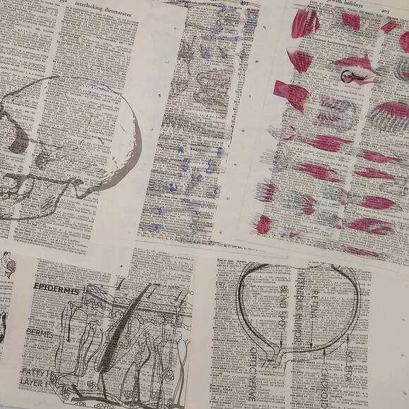 Anatomy Vintage Dictionary Prints, Anatomy Prints, Book Page Prints - Picture 8 of 10